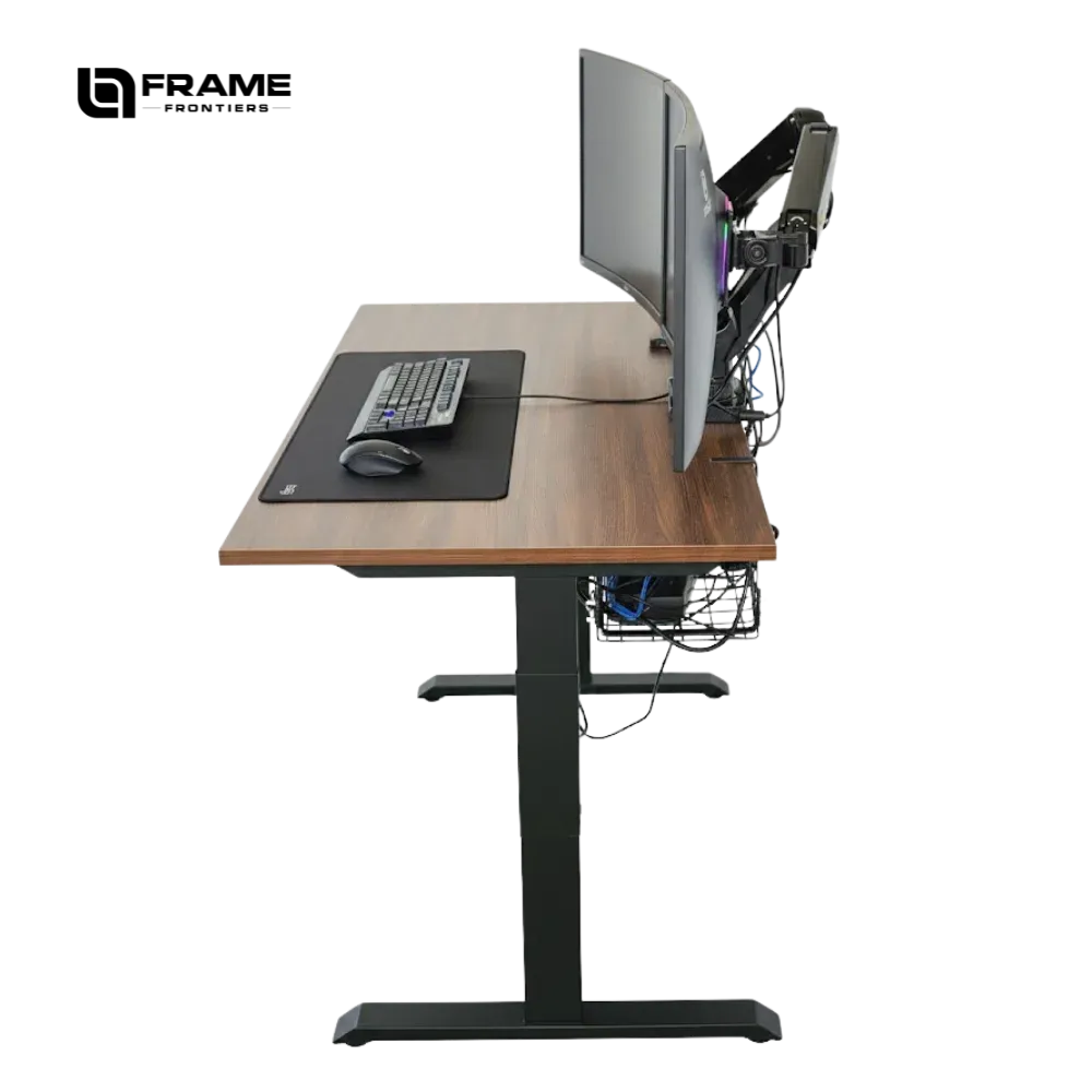 1.8m x 0.8m height adjustable desk